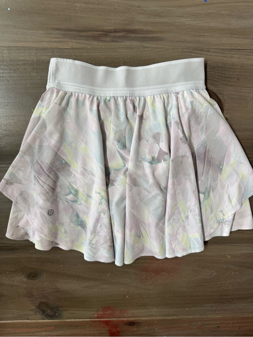 Lululemon Court Rival High Rise Skirt Long Women’s 2 Meadow Sweet Pink Multi